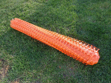 چین UV تثبیت نارنجی نرده پلاستیکی، مانع بصری نایلون مش پلیتی کارخانه