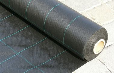 چین پوشش پلاستیکی پلی پروپیلن بافته شده، 4.2x100m 100gsm پارچه باغ سیاه کارخانه